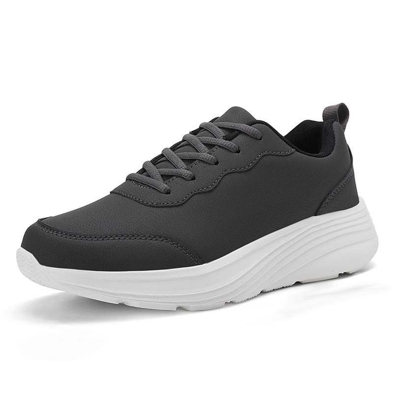 Autumn and Winter Special Large Size 48 Black Men's Shoes Soft Sole Light Men's Non-slip Sports Shoes Running Fitness Casual Shoes