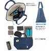 Rootote Tote Bag SN Medium Denim A 1049 (02 Navy)