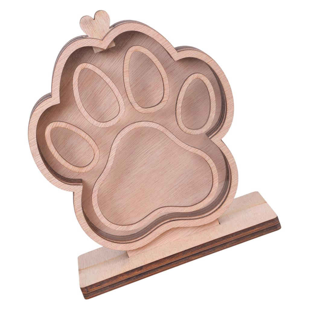 Personalizing Pet Furs Memorial Box Handcrafted Wooden Keepsakes For Cherishing Cats Dog Hair Display Home Decors Gift