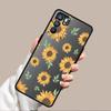 Funda Back Phone Cover Case for Xiaomi Redmi Note 14 12 11 A4 13 Pro Plus 14C 10 9S 13C Flower Sunflower Art