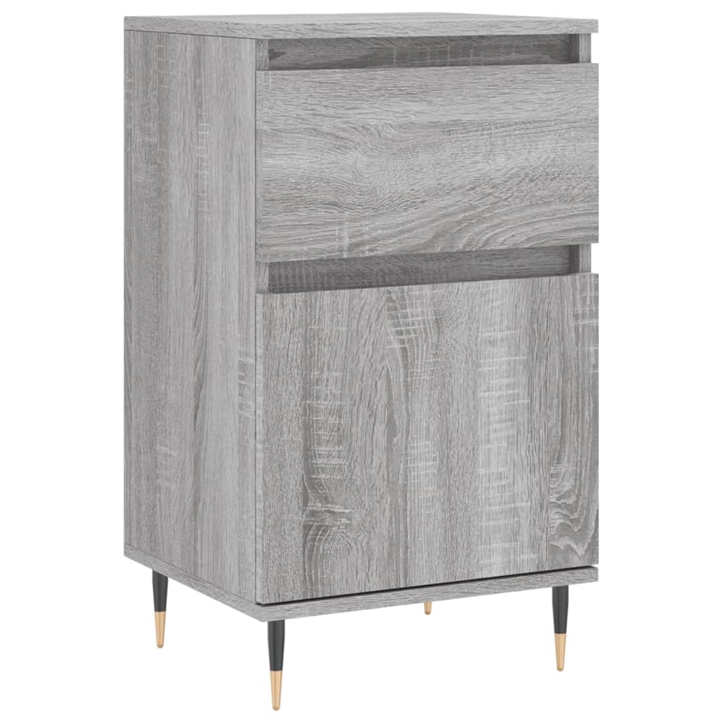 Sideboard Gray Sonoma 40x35x70 Cm Particleboard
