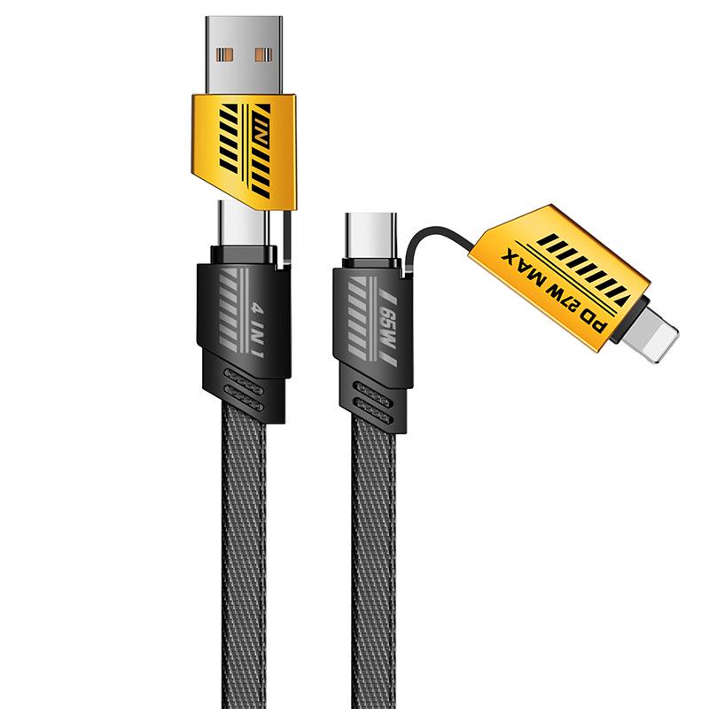 Multifunktions-Schnelllade-Dual-Typ-C-PD-Konverterkabel