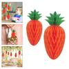 Pack Of 10 Artificial Paper Carrot Hanging Ornament For Home Party Decoration Spring Fall Festival Supplies