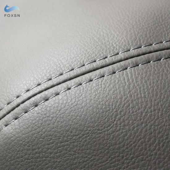 2Pc Gray Interior Front Door Armrest Panel Leather Cover For Dodge Charger 11-19