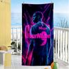 Mbappe Personalized Text Beach Towel Super Soft & Absorbent Suitable for Sports Travel Swimming Yoga Bathroom Beach And Pool