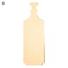 Yousheng Chopping Board Food Grade High Durability Wood All-Purpose Meat Paddle Shaped DIY Cutting Board Kitchen Tools