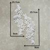 Diy Lace Polyester Pair Collar Lace, Embroidered False Collar Lace, Patch Sticker, Decorative Fabric Lace Sticker