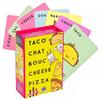 Unique Taco Cat Goat Cheese Pizza Card Game Featuring Halloween Treats