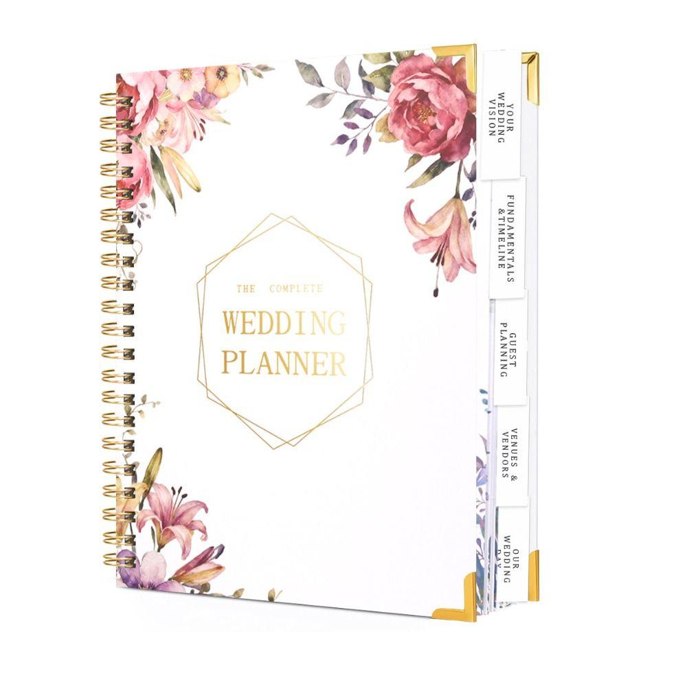 Wedding Planner Wedding Planning Book Agenda Notepad High Quality Loose-leaf Notebook Wedding