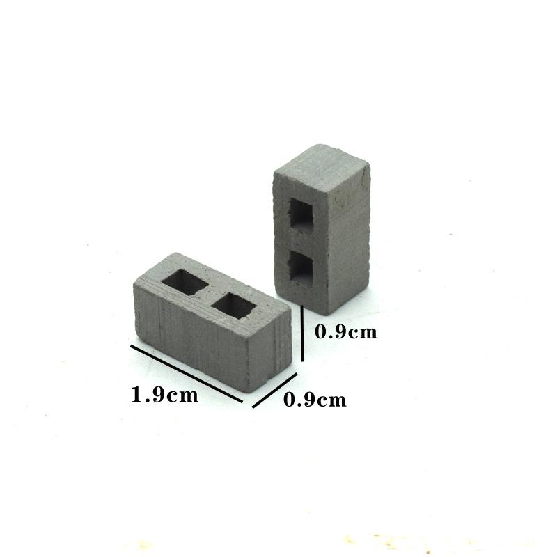 Micro Landscape DIY Model: Mini Brick Old House Building Blocks for Students