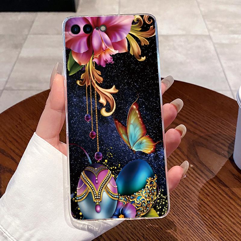 Jelly Casing For iPhone 7 Plus / 8 Plus Clear Silicone Soft TPU Back Cover Capa For iPhone 8 Plus Cute Rabbit Cat Phone Case