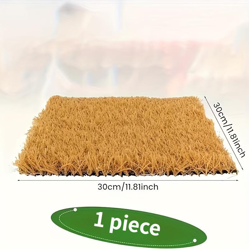 

1PC 30cm Washable Square Chicken Coop Mat Anti-Breakage Environmental Natural Coconut Palm Pad for Hens Laying Eggs Nesting 1Pcs