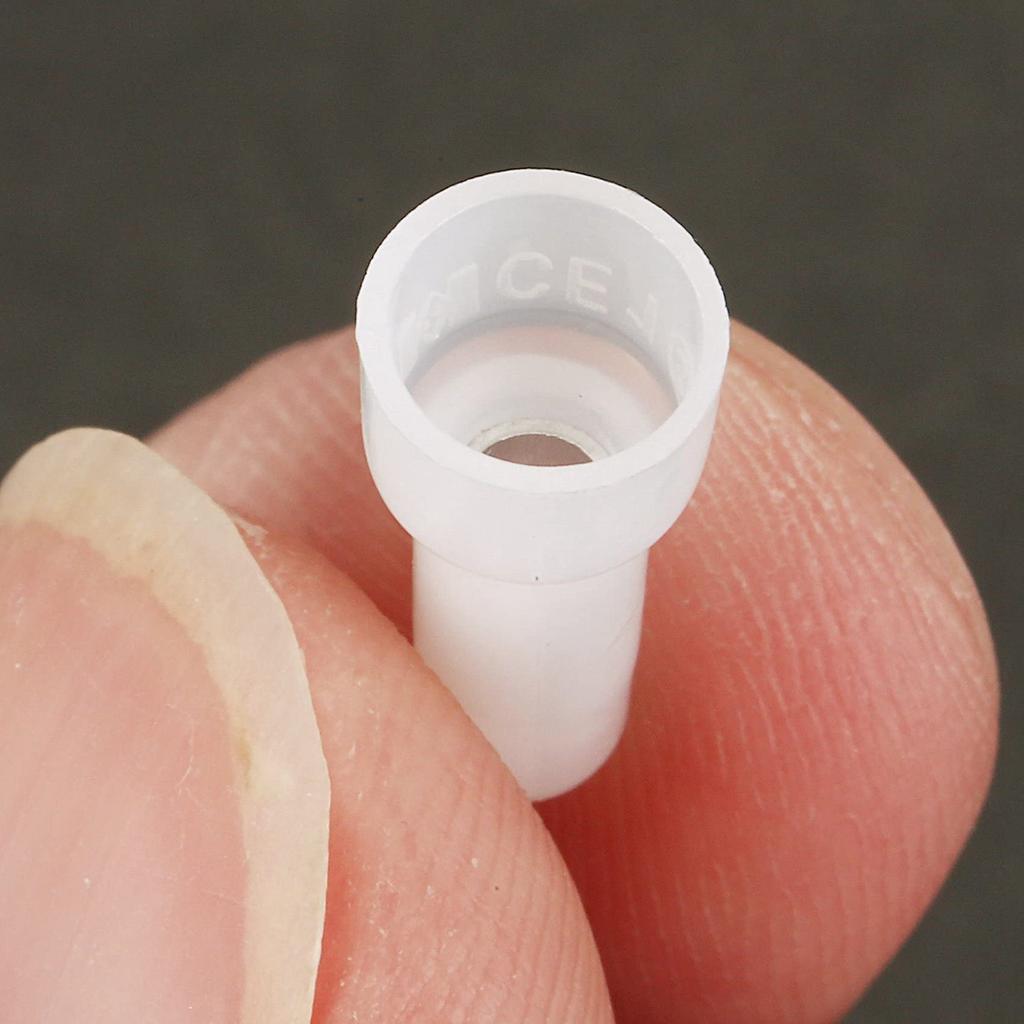 Pasotim 300pcs 22-16 GA AWG Closed End Crimp Cap Splice Gauge Wire Connector Terminals (White)