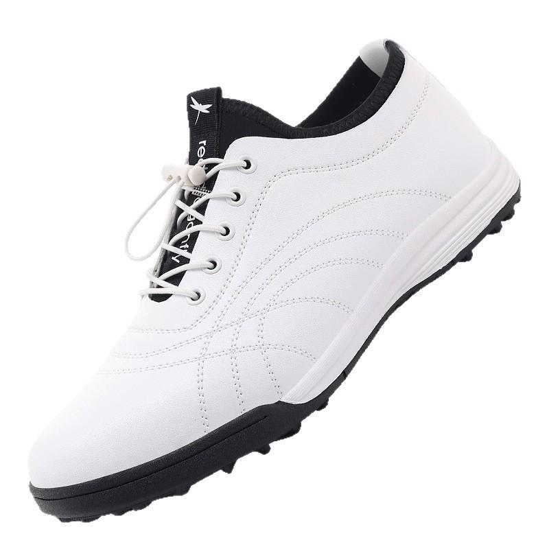 Red Dragonfly Men's Waterproof Leather Commuter Sneakers - 2026 Spring Casual Non-slip Travel Shoes