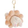 Rilakkuma x Mister Hanging Plush Korilakkuma de H100 x W100 x D100mm San-X "Rilakkuma Donut" Toy, (Pon Strawberry), MV26801,