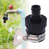 12mm-16mm Universal Wasserhahnadapter Kunststoff Schlauchanschluss Schnellkupplung Wasserhahn für Autowäsche Gartenbewässerung