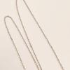 Used Star jewelry cross necklace k18 WG