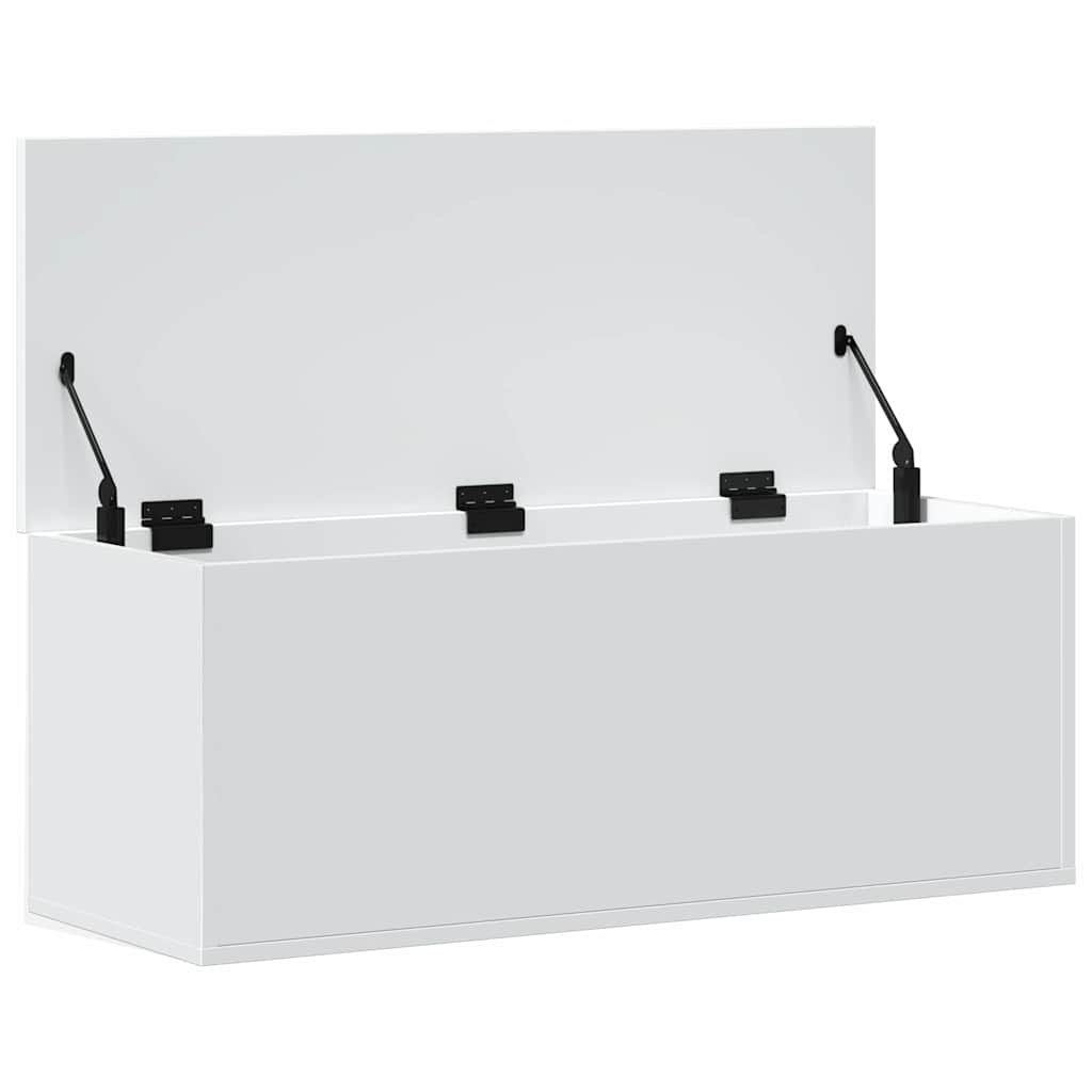 Weiße Aufbewahrungsbox, Flur, Wohnzimmer, Schlafzimmer Mehrzweck-Aufbewahrungsbox, Deckelbox, 90x35x35 Cm