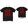 Faith No More T-Shirt: MF Stacked (Back Print) Unisex T-Shirt