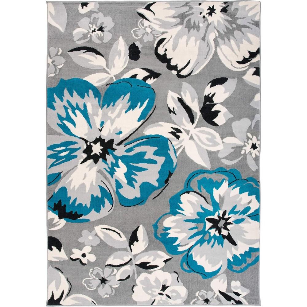 

Современный цветочный дизайн ковров для гостиной спальни моющийся ковер домашний офис кухня прихожая коврик нескользящий напольный коврик 40X60cm-16x24in