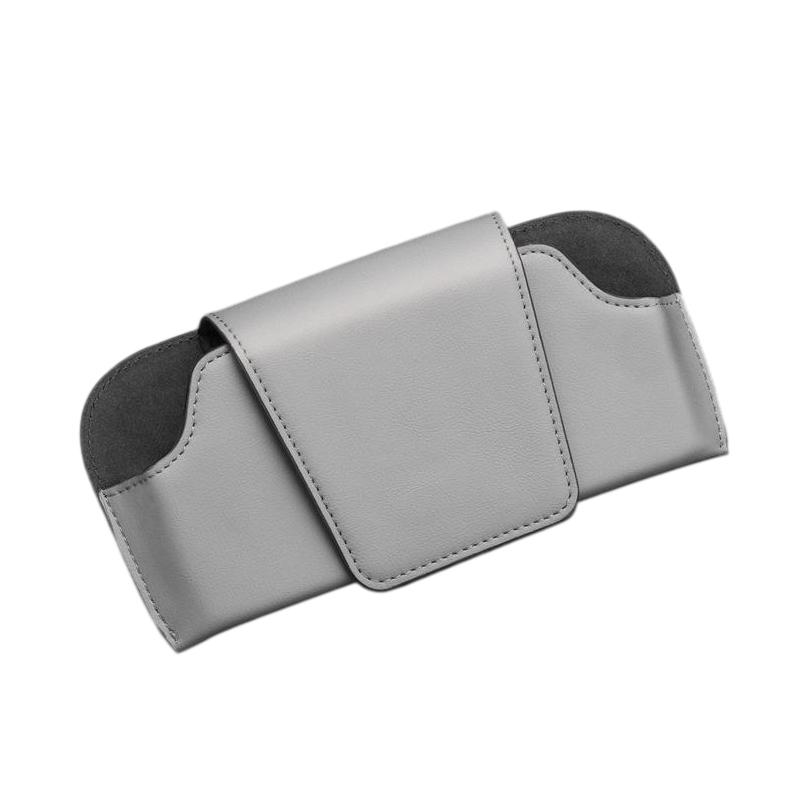 Magnetic Car Sunglasses Holder Case Universal Auto Sun Visor Glasses Box Clip Sunglasses Holder Fastener Eyeglasses Storage