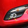 ABS Chrome Front Bumper Fog Light Lamp Decoration Ring Cover Trim Fit For Mazda 3 Sedan Hatchback 2017 2018 Car Accessories