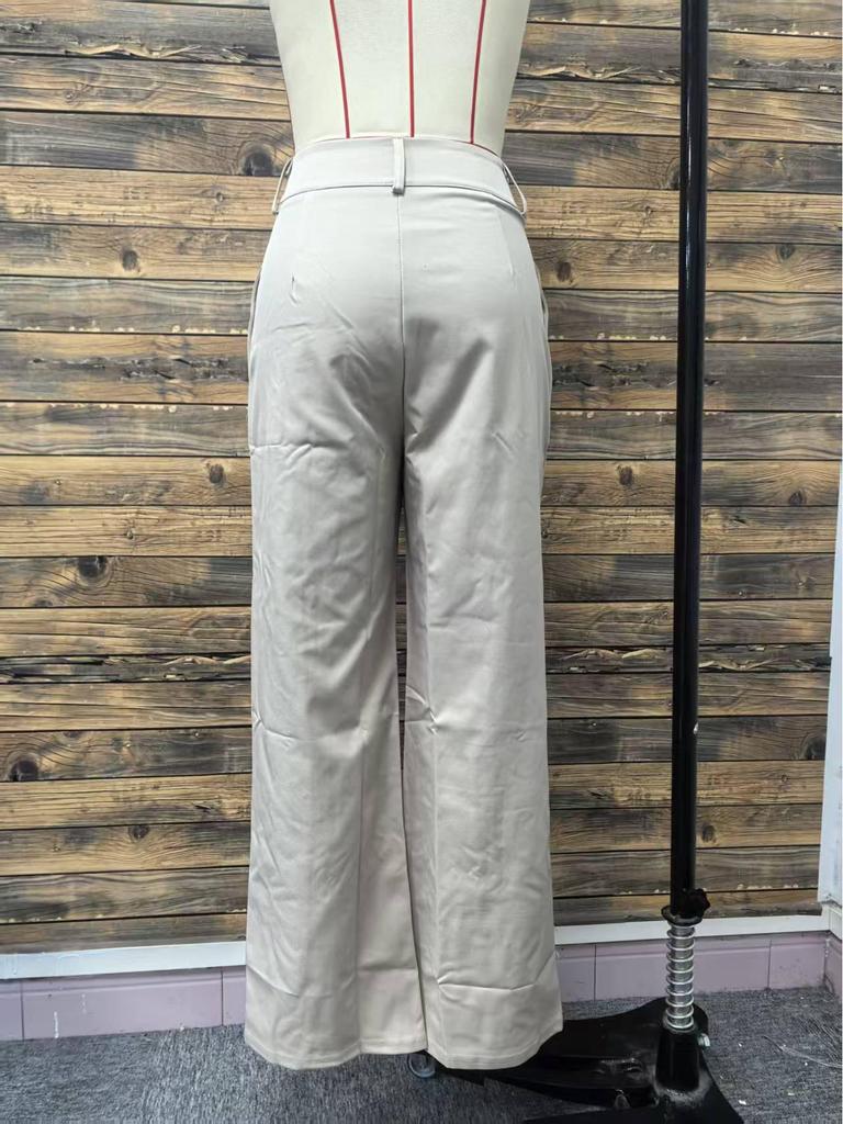 2026 Spring/Autumn Women's High-Waisted Wide-Leg Pants: Versatile, Casual, and Elegant