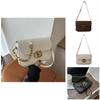 French Style Women's Bag 2023 Autumn And Winter New Tide Pure Color Pu Small Square Bag Street Fashion Daily Shoulder Bag