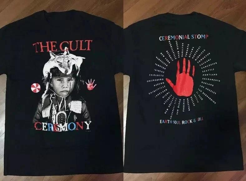 The Cult Ceremonial Stomp Tour Concert 1991 TShirt Unisex T-Shirt XXXXL