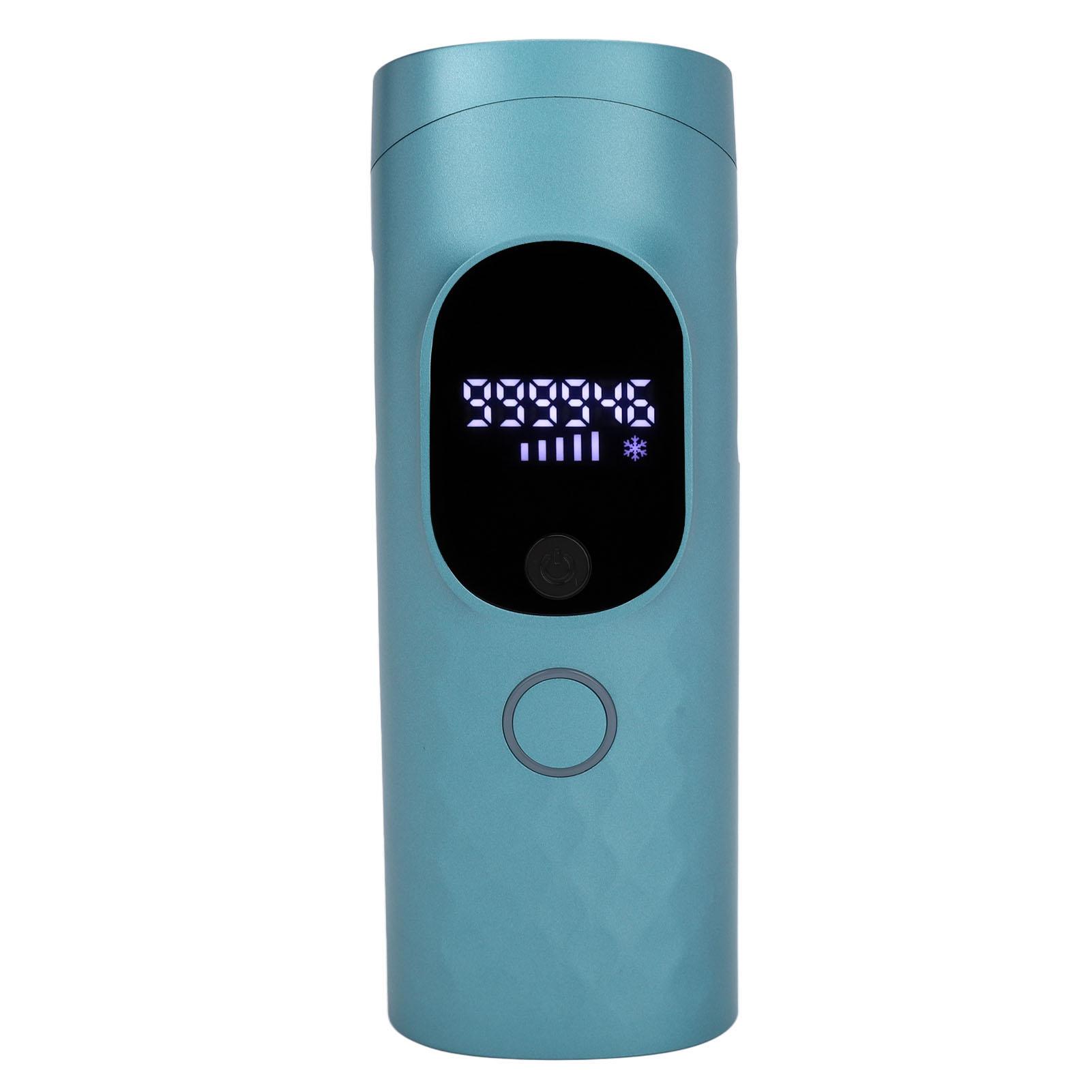 

Устройство для удаления волос IPL, домашний безболезненный аппарат для удаления волос с ледяным охлаждением для мужчин и женщин, синий 110‑240 В EU PLUG