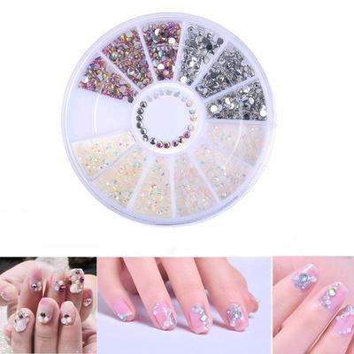1 Box Colorful Jelly Resin 3D Nail Art Flatback Rhinestone Gems DIY High Quality Nails Enhancement Jewelry Fashion Accessories