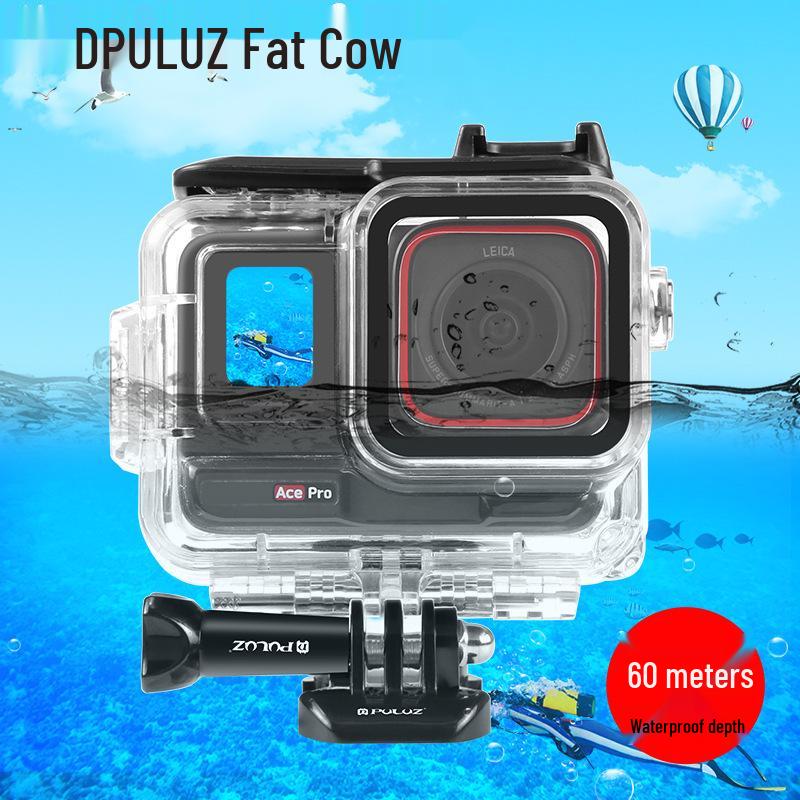 PULUZ Diving Case for Insta360 Ace Pro/Pro 2 - 60m Waterproof