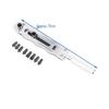 Metal Two-Prong Watch Back Case Opener with Replaceable Heads