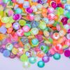 Diamante Fluorescente Morbido Vetro Aurora Strass al Vetro Neon, Gioielli Luminosi per Nail Art Accessori per Unghie Cellulari