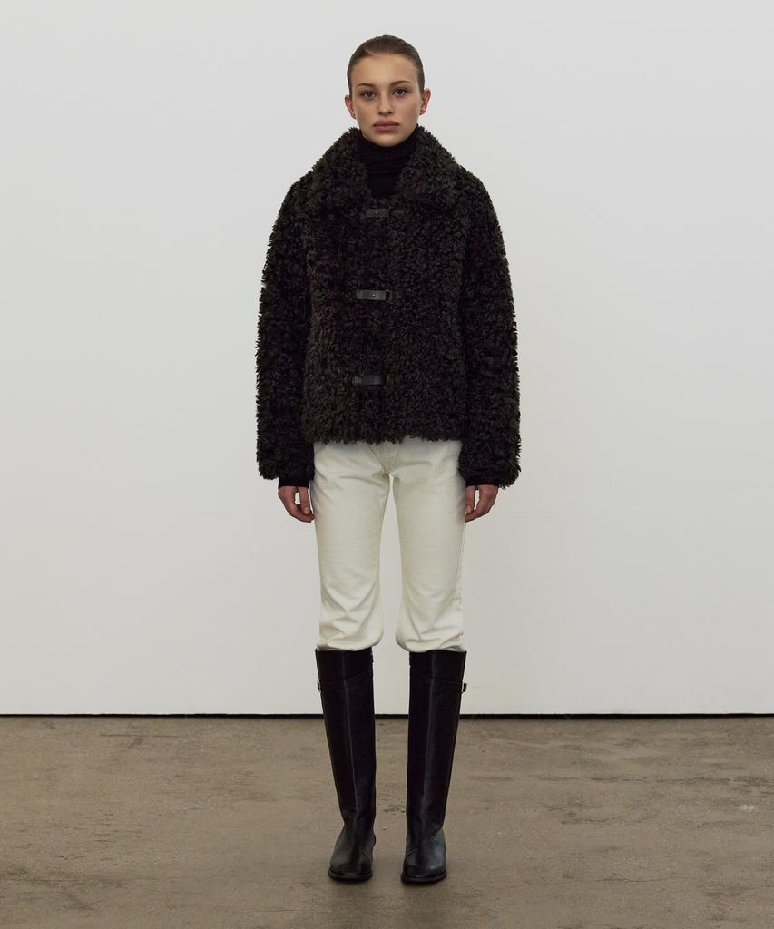 Ellioti Poodle Fur Jacket_3Color