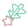 100Pcs Fancy Paperclips Christmas Tree Style Electroplated Multi Purpose Cute Paper Clips for Home S