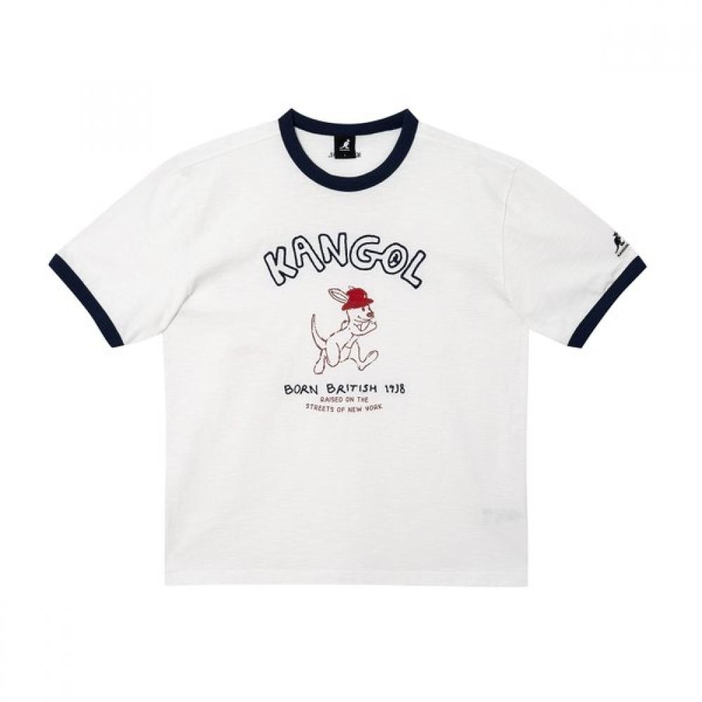 Kangol Rush Ringer T shirT 2827 offwhiTe XL 6300₽