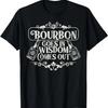Funny Whiskey Bourbon Drinking Gift Design for Whisky Fans T-Shirt