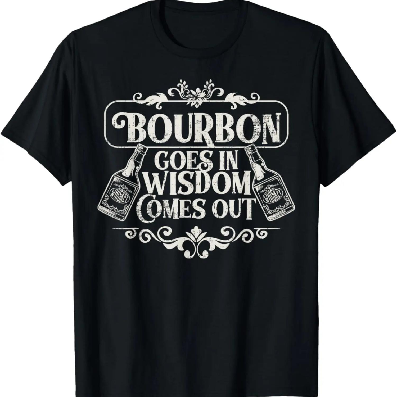 

Funny Whiskey Bourbon Drinking Gift design for Whisky Fans T-Shirt XXXXXL чорний