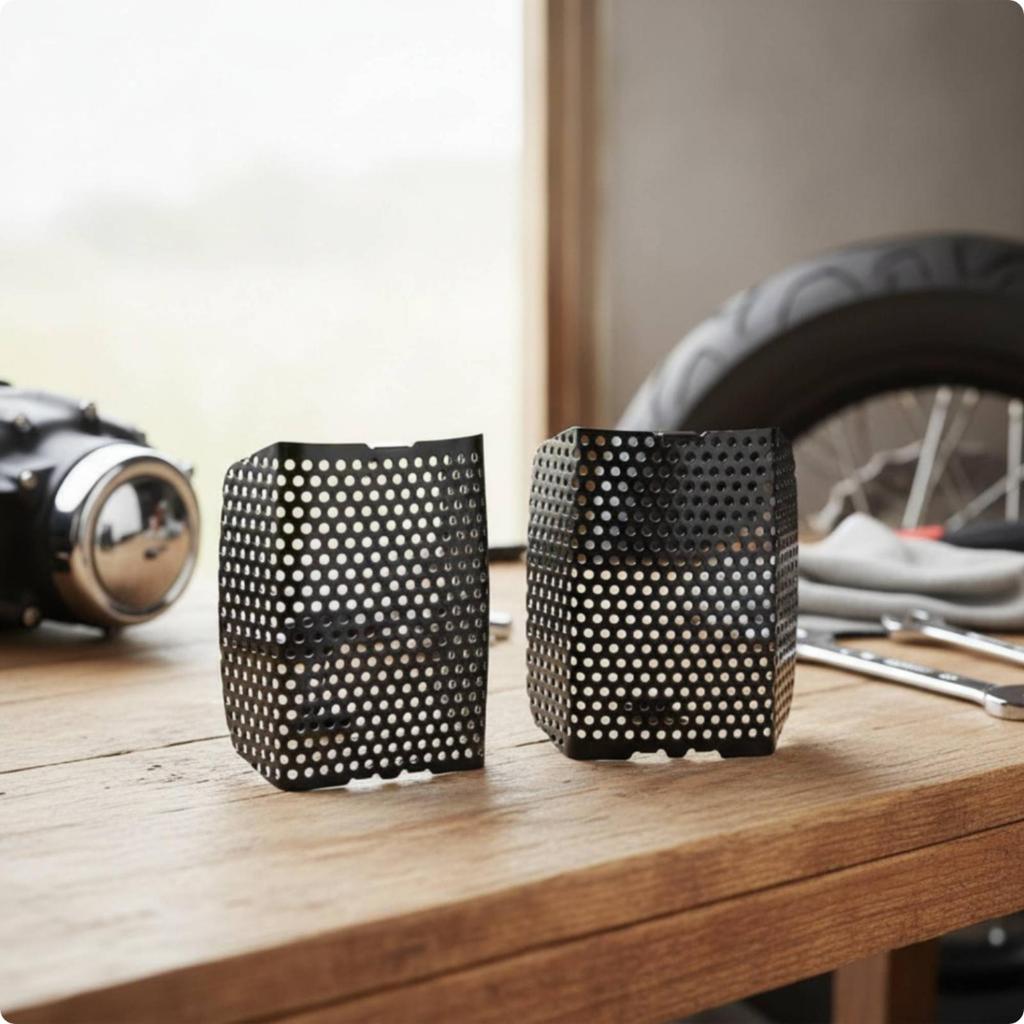 Custom Brake Caliper Covers with Mesh | Perforated, Heat Dissipation, Inserted