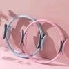 1 Stück Umweltfreundlicher Leichter Fitnessreifen Formgebender Glasfaser-Pilatesring Langlebiger Anti-Rutsch-Griff Yoga-Ring Trainingsgerät