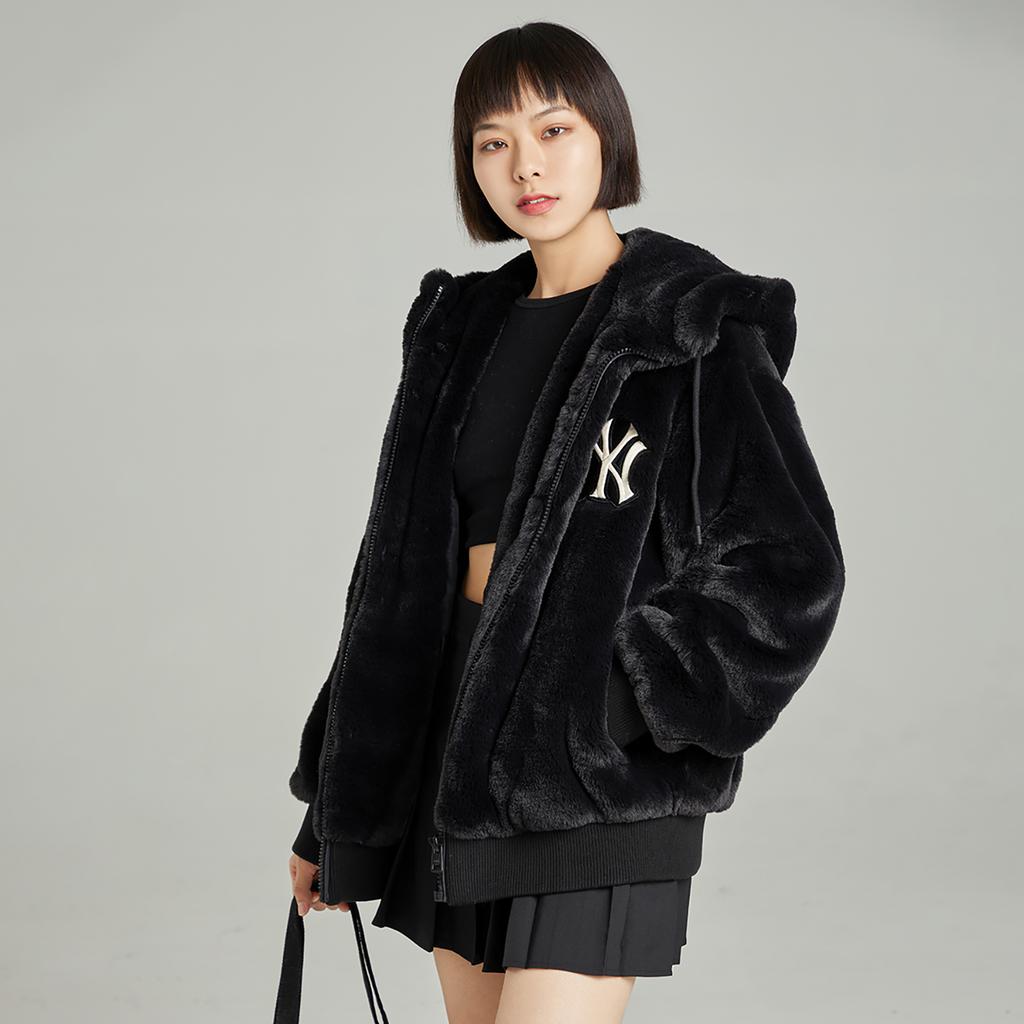 New MLB New York Yankees Velvet Jackets Unisex Black 3AFDB0426-50BKS