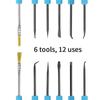6Pcs PCB Circuit Board Repair Tool Set - Desoldering Soldering Aid Tools, Electronic Cleaning Soldering Accessories for Repairs