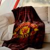 Manchester United Manchester City Blanket Lightweight Print Throw Blanket For Couch, Bed, Car, A Heartfelt Gift for Your Family and Friends