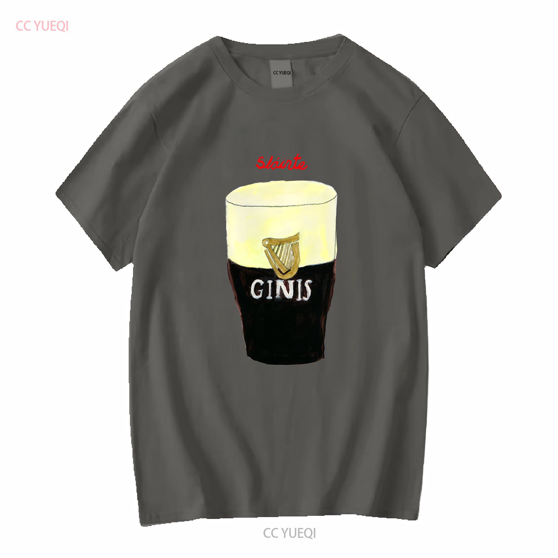 

NEW Classic Designed Ginis Glasses Art T Shirt HOT ITEM 2024 vintage Washed Unisex Slightly Casual Soft streetwear Stretched M