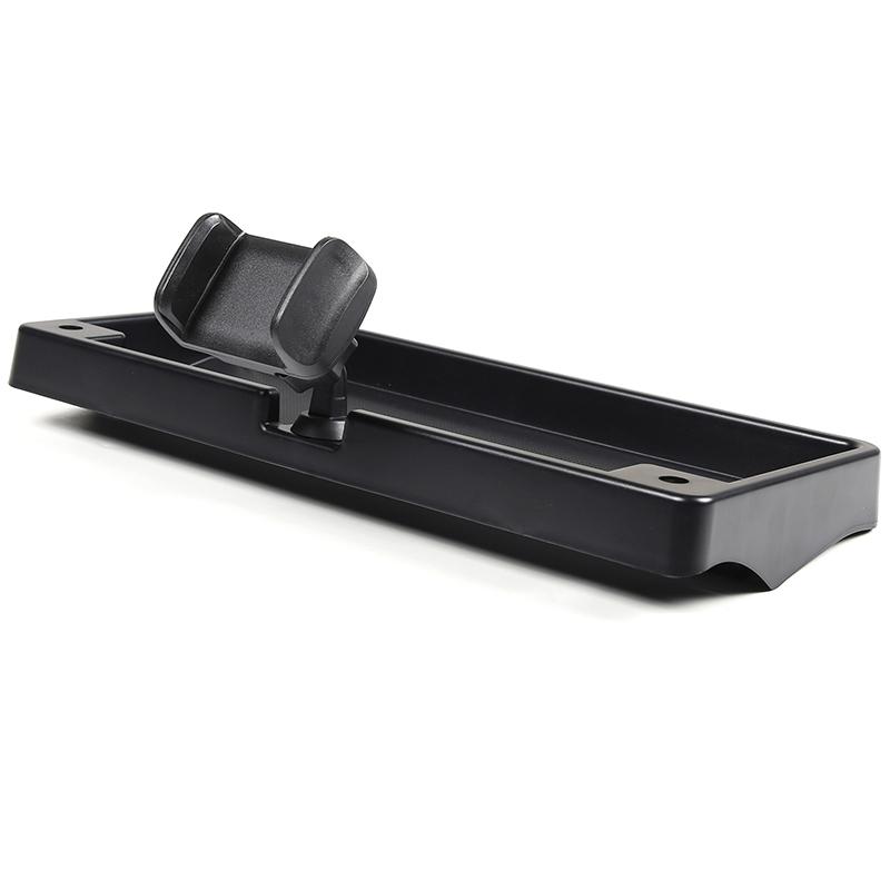 

For Toyota FJ Cruiser 2007-2026 ABS Black Car Dashboard Mobile Phone Holder Storage Box Container Holder Tray Car Accessories