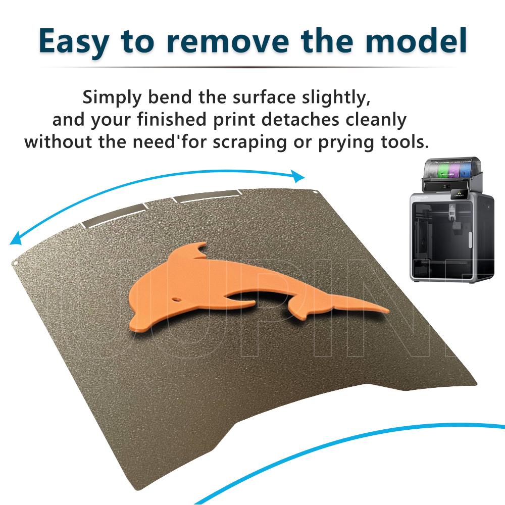 For Creality K2 PEI Bed K2 Pro Build Plate Double sided Frosted PEI Powder Coating 3d Printer K2 Pro Accessories