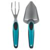 GARDENA Balcony Hand Tool Set Made In 25cm Total Product Up To 25 Years (2 Pieces), Germany, Turquoise, Length, 8974-20, Warranty