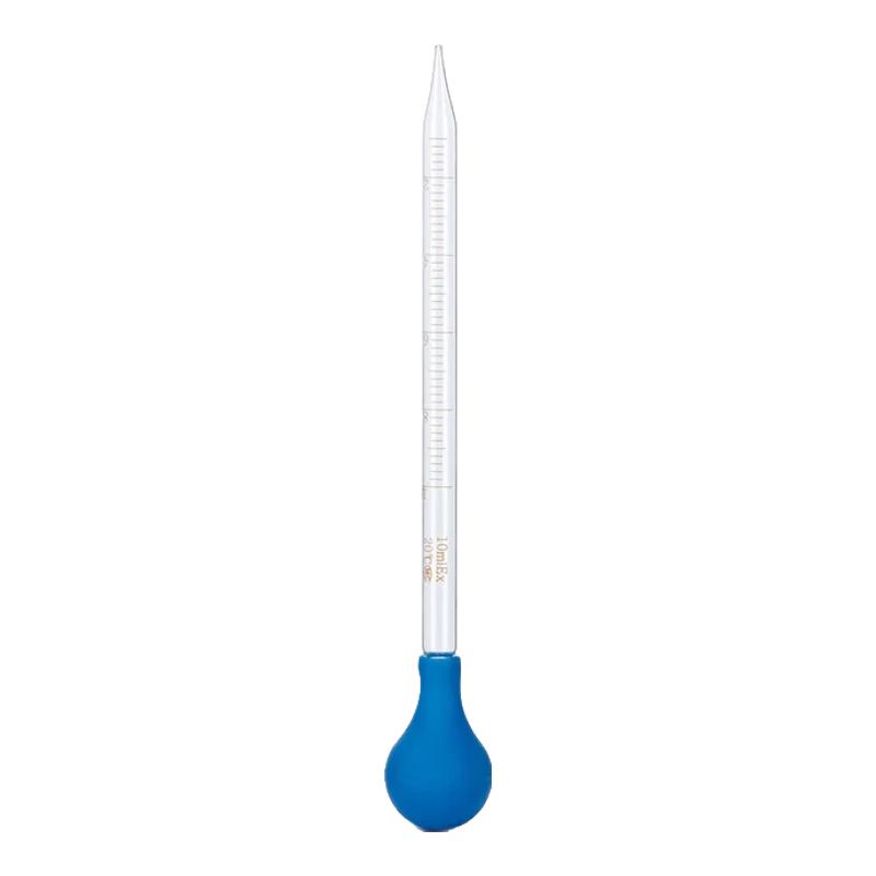 Graduated Glass Dropper Pipette with Rubber Bulb 5mL