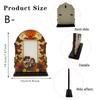 Pumpkin-shaped Wooden Frame Decorations for The Day of The Dead, Festive Atmosphere Ornaments, Family Photo Album, Handicrafts